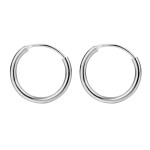 Hoop Earrings Factory - Custom Jewelry 10/12/15mm Dainty Chunky Tiny Endless Tube