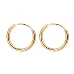 Hoop Earrings Factory - Custom Jewelry 10/12/15mm Dainty Chunky Tiny Endless Tube