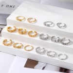 Foot Ring Set Supplier - Fashion Flower Infinite Symbol Arrow 8-piece Gold Plated