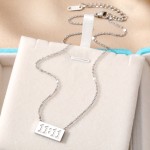 Necklace Manufacturer - Custom 11:11 Lucky Angel Number Gold Plated Girl's Birthday