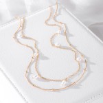 Waist Chain Factory - Summer Trendy Sexy Layered Beads Snake Chain Pearl Charm