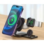 Wireless Charger Manufacturer - 3 in 1 Foldable Magnetic