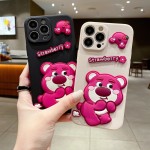 Protective Cover Supplier - Drop-Resistant Strawberry Bear