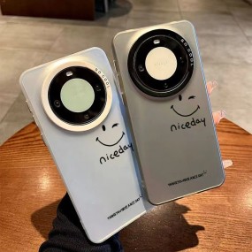 Phone Case Supplier - Matte Explosion Simple Smiling Face