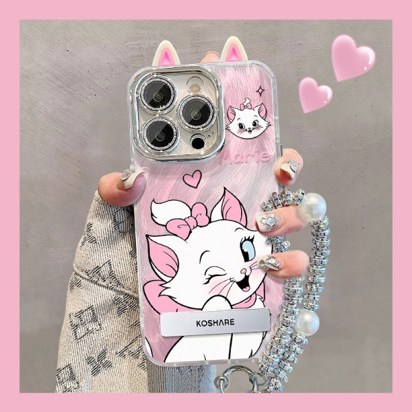 Phone Case Supplier - Silk Bow Lanyard Mirror Frame