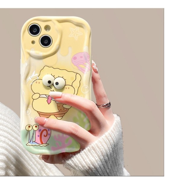Phone Case Manufacturer - SpongeBob Painted Silicone
