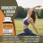 OEM/ODM Lion's Mane Mushroom Capsules Manufacturer - Private Label Vegan Mushroom Supplement for Brain & Memory Support (Private Label)