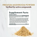 OEM/ODM Mushroom Golden Blend Capsules Manufacturer - Private Label Vegan Adaptogenic Mushrooms Powder Supplement for Immune Support