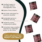 OEM Ashwagandha Capsule Manufacturer - Private Label KSM 66 Pure Organic Ashwagandha Root Powder Extract Ayurvedic Dietary Supplement