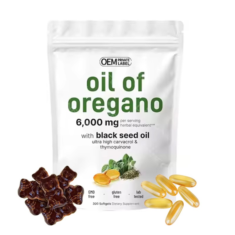 OEM/ODM Black Seed Oil Gummies Manufacturer - Private Label Organic Natural Plant Extract Antioxidant Gummies & Capsules (Private Label)