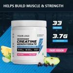 OEM/ODM Wellcore Creatine Monohydrate Powder Manufacturer - Private Label Pure Creatine Supplement for Gym Enthusiasts