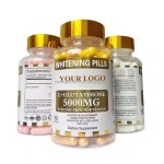 OEM Skin Whitening Supplements Capsule Manufacturer - Private Label L-Glutathione Capsules with Vitamin C & Collagen Blend for Skin Brightening