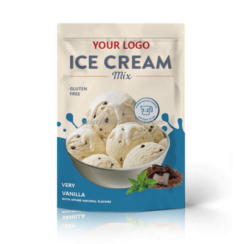 OEM Vanilla Chocolate Ice Cream Powder Manufacturer - Private Label Healthy Low-Sugar Vitamin Ice Cream Mix (Wholesale & Private Label)