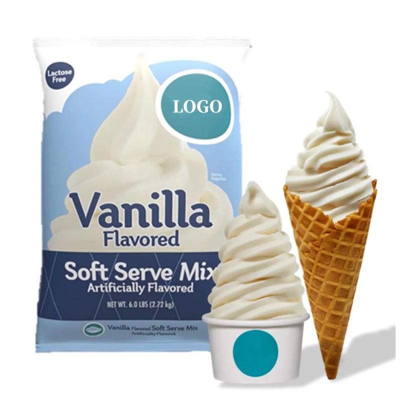 OEM/ODM Vanilla Ice Cream Powder Manufacturer - Private Label Lactose & Gluten Free Soft Serve Mix (Just Add Water/Dairy)