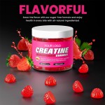 OEM/ODM Creatine Pre-Workout Gummies Manufacturer - Private Label Sugar-Free Creatine Monohydrate Chewable Gummies