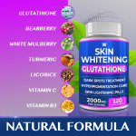Skin Brightening Capsules Manufacturer - OEM/ODM Private Label L-Glutathione Capsules 2000mg for Skin Lightening
