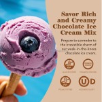 OEM/ODM Blueberry Antioxidant Ice Cream Powder Manufacturer - Private Label Low-Sugar Vegan Dessert Mix with Vitamins