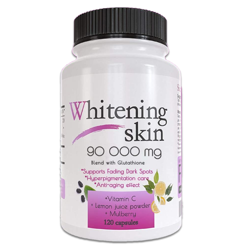 L-Glutathione Whitening Capsules Manufacturer - OEM/ODM Private Label 90000mg Vegan Skin Brightening Supplements (Dark Spots & Acne Scar Care)