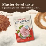OEM Strawberry Ice Cream Powder Manufacturer - Private Label Customizable Label Simply Homemade Soft Serve Ice Cream Mix