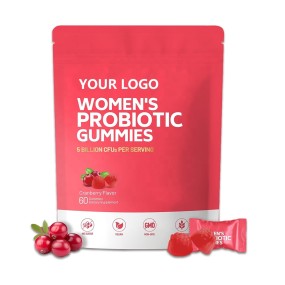 OEM/ODM Feminine Balance Cranberry Probiotics Gummies Manufacturer - Private Label Vegan pH Gummies with Vitamin C for Immune Support