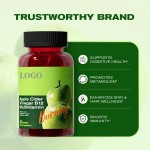 OEM/ODM Apple Cider Vinegar Gummies Manufacturer - Private Label Vegan Non-GMO Organic Supplement with The Mother & B12