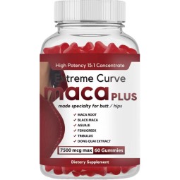 OEM/ODM BBL Curves Gummies Manufacturer - Private Label Maca Plus Gummy Vitamins for Hip & Thigh Care