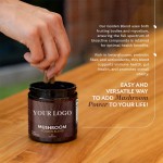OEM/ODM Mushroom Golden Blend Capsules Manufacturer - Private Label Vegan Adaptogenic Mushrooms Powder Supplement for Immune Support