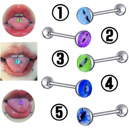 Tongue Piercing Manufacturer - Medical Steel Anti-allergy Dripping