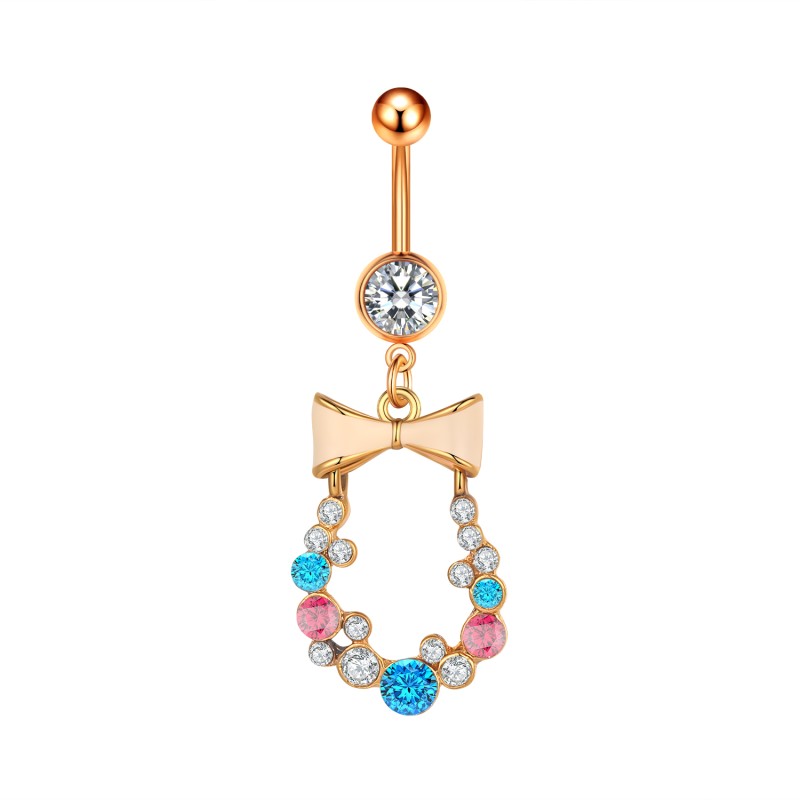 Retro Piercing Jewelry Factory - Silver Umbilical Nail Alloy