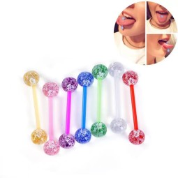 Soft Tongue Nail Factory - Plastic Bendable Flash Ball Piercing