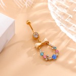 Retro Piercing Jewelry Factory - Silver Umbilical Nail Alloy