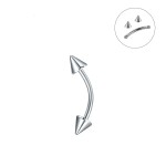 Banana Eyebrow Factory - 316L Surgical Steel Curved Barbell