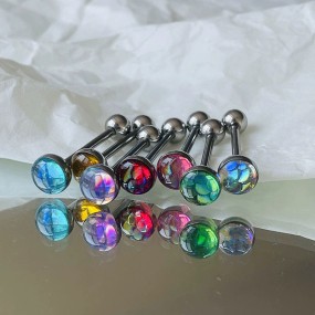 Piercing Jewelry Supplier - Anti-allergy Fish Scale Tongue Stud