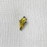 钛钢鼻钉厂家-G23菱形蓝锆石镶嵌