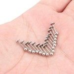 Lip Stud Supplier - Simple Smooth Ball Standard Body Piercing