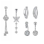 Body Jewelry Factory - 6PC Set Wedding Party Butterfly