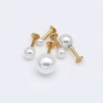 Body Accessories Supplier - Stainless Steel Flat Bottom Lip Stud