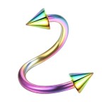 Labret Nails Factory - Multi Purpose S Rod Spiral Ring