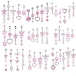 Pink Series Set Factory - Fashion Heart Shaped Zircon Pendant