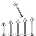 Titanium Labret Manufacturer - ASTM F136 Internal Thread Stock