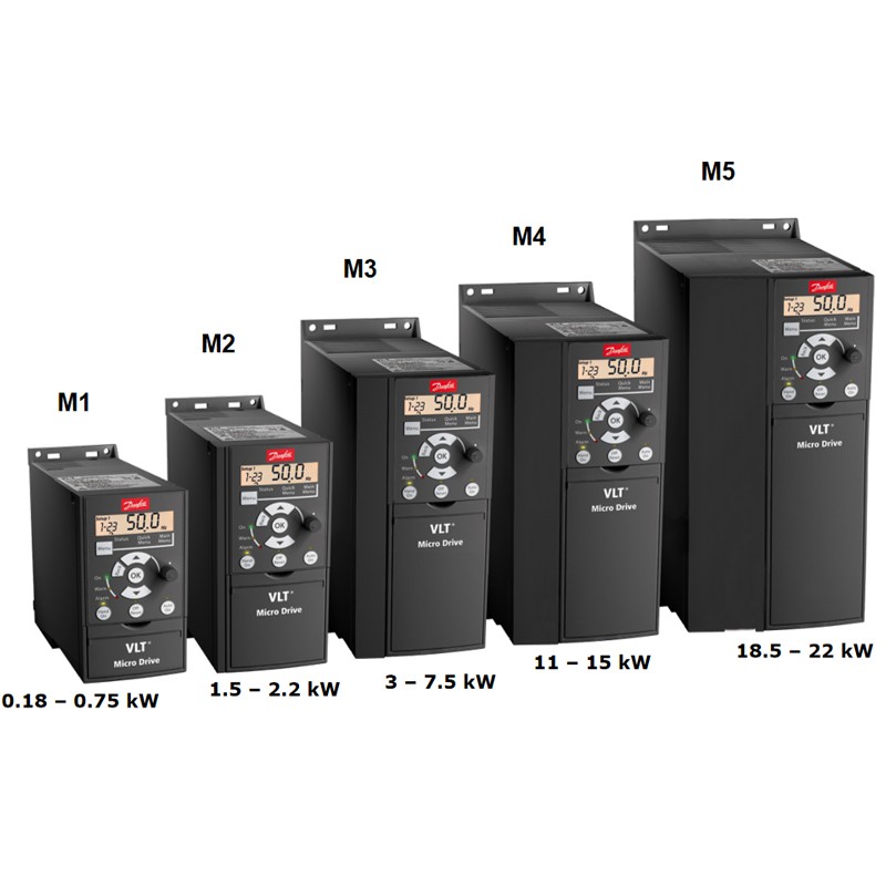 Frequency Converter Factory - Danfoss FC51 Single Three-phase 380V 2-18.5kw