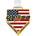 Alloy Medal Factory - USSSA Youth Baseball Softball Gold Silver