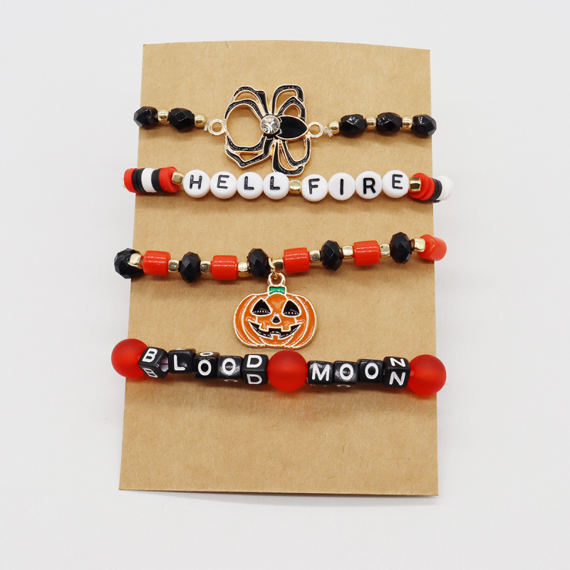 Wooden Bracelets Factory - Halloween Stretch Send Friends Family
