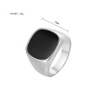 Stainless Steel Ring Supplier - Domineering Street Dripping Oil Design