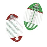 Football Decor Factory - 12-Piece Realistic Honeycomb Rugby Party