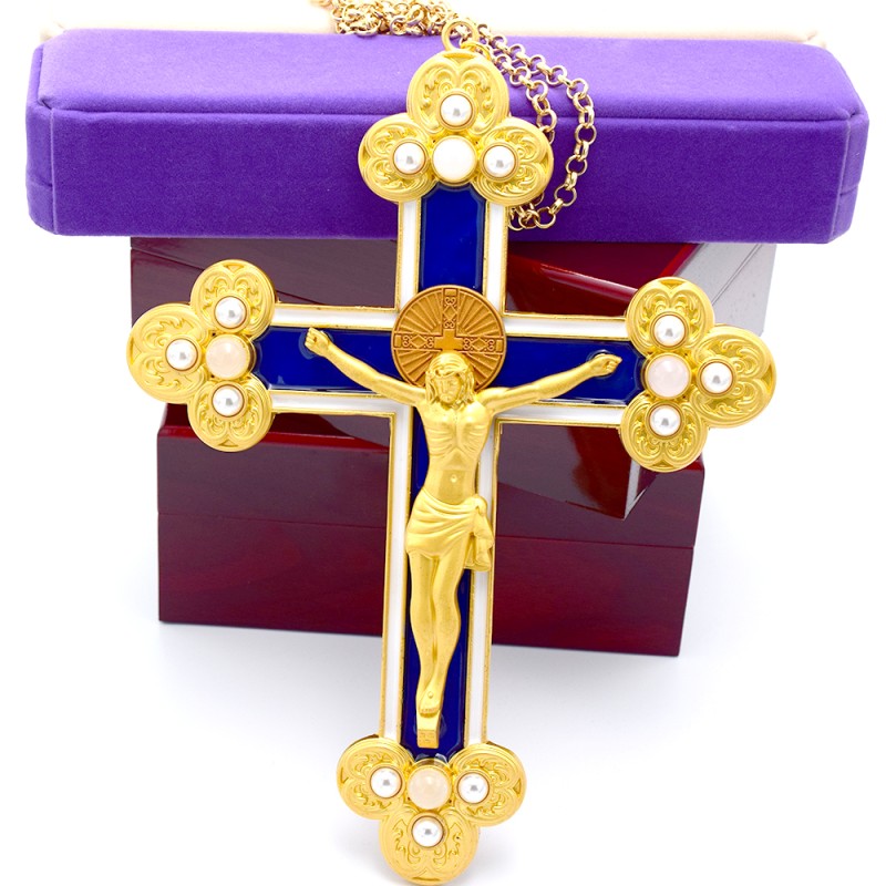 Jesus Cross Manufacturer - Zinc Alloy Christian Jewelry Gold