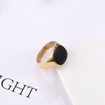 Stainless Steel Ring Supplier - Domineering Street Dripping Oil Design