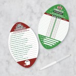 Football Decor Factory - 12-Piece Realistic Honeycomb Rugby Party