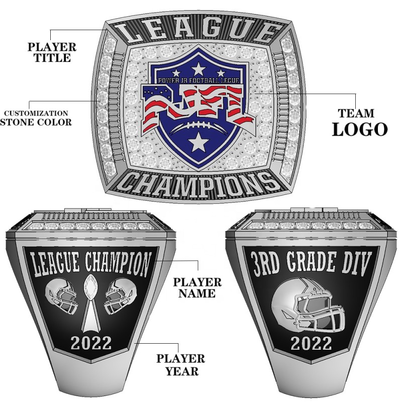 Alloy Ring Manufacturer - Gold Plating Silver Basketball Football