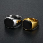 Stainless Steel Ring Supplier - Domineering Street Dripping Oil Design